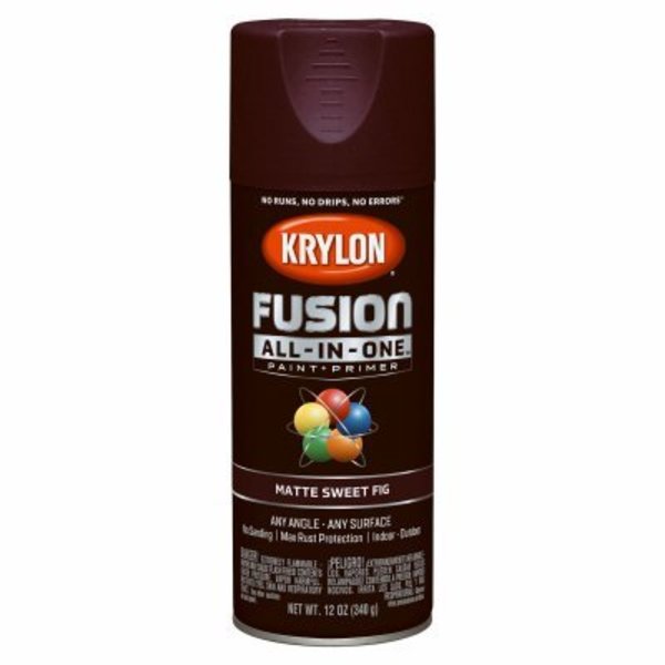 Krylon 12OZ Fig Matte Paint K02798007